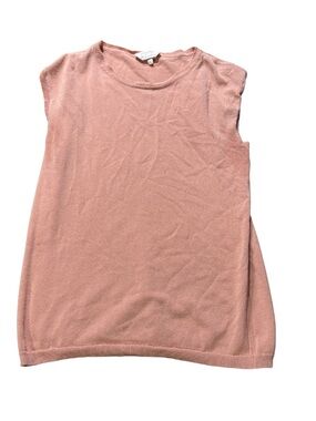 Max Mara designer lightweight pink sleeveless shell
